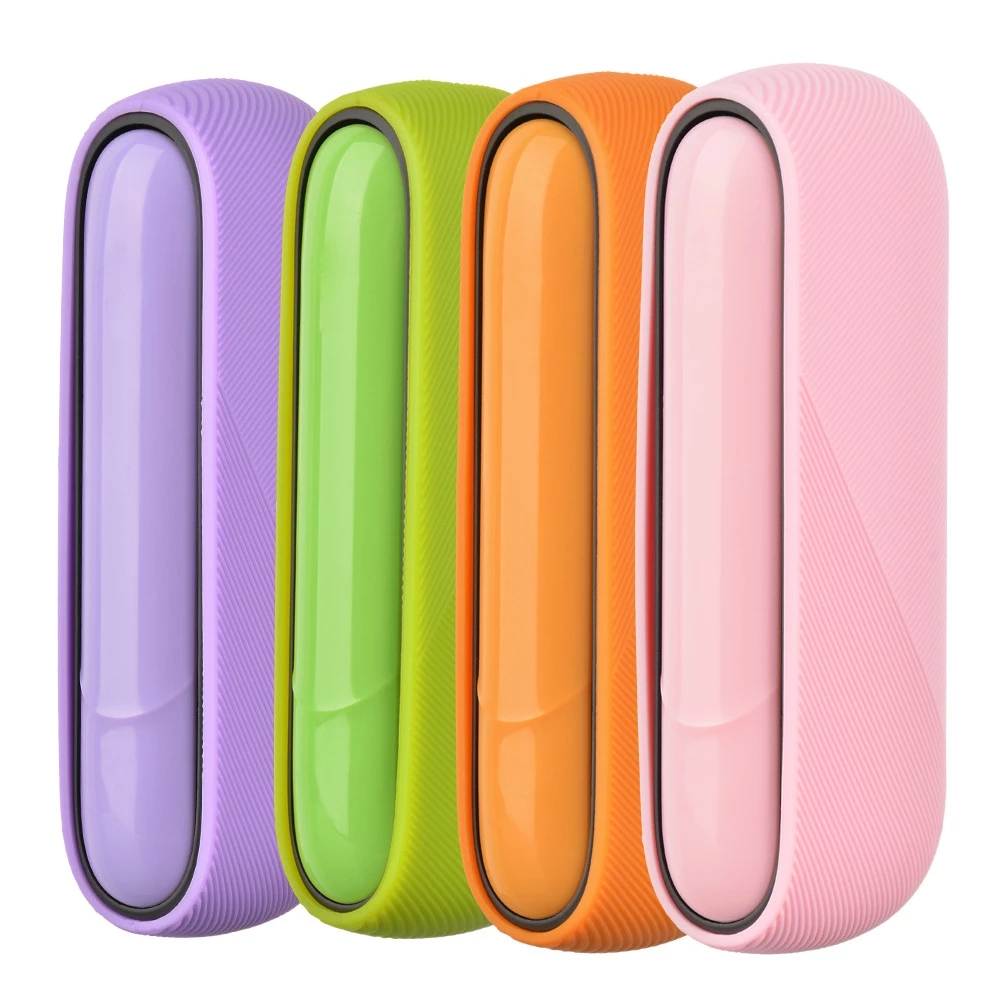 Color Replacable Protection Cover for IQOS 3 Duo Silicone Case with Door Cover Decoration Case Sleeve