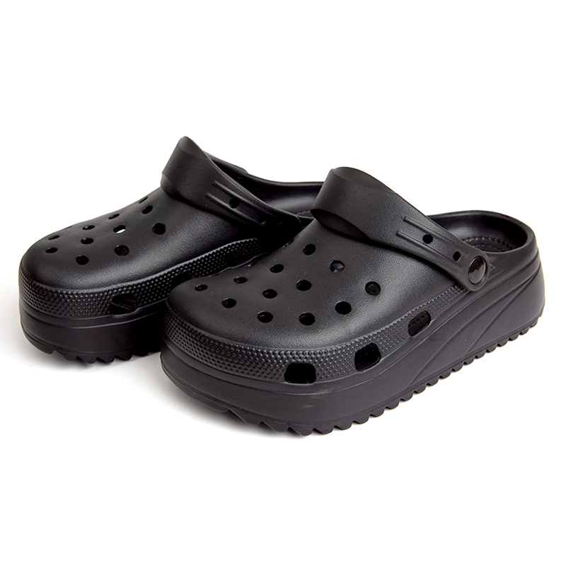 Mens Slides Summer  Croc Shoes Men's  Sandals  Solid Color Couple Women Outdoor Beach Slippers Men Shoes