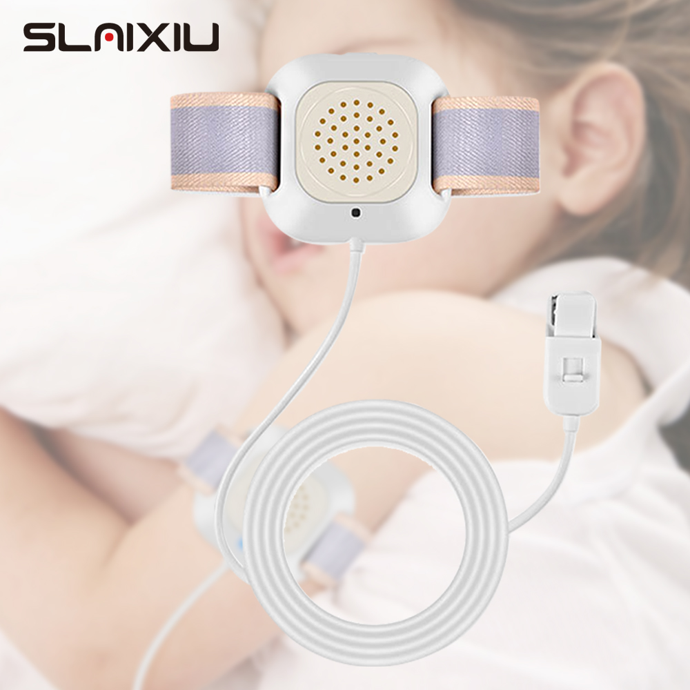 Bedwetting Alarm for  and Girl USB Rechargeable Pee Alarm Alarm with Sounds and Vibration Bedwetting Sensor for Kids Adults