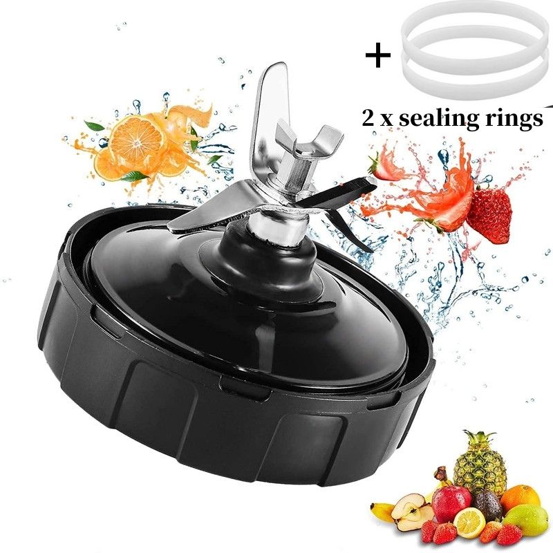 AD-7 Fins Extractor Blades for Ninja Blender Replacement Parts with Washer Rubber for Nutri Ninja Auto IQ BL486 BL642 N102 BL682