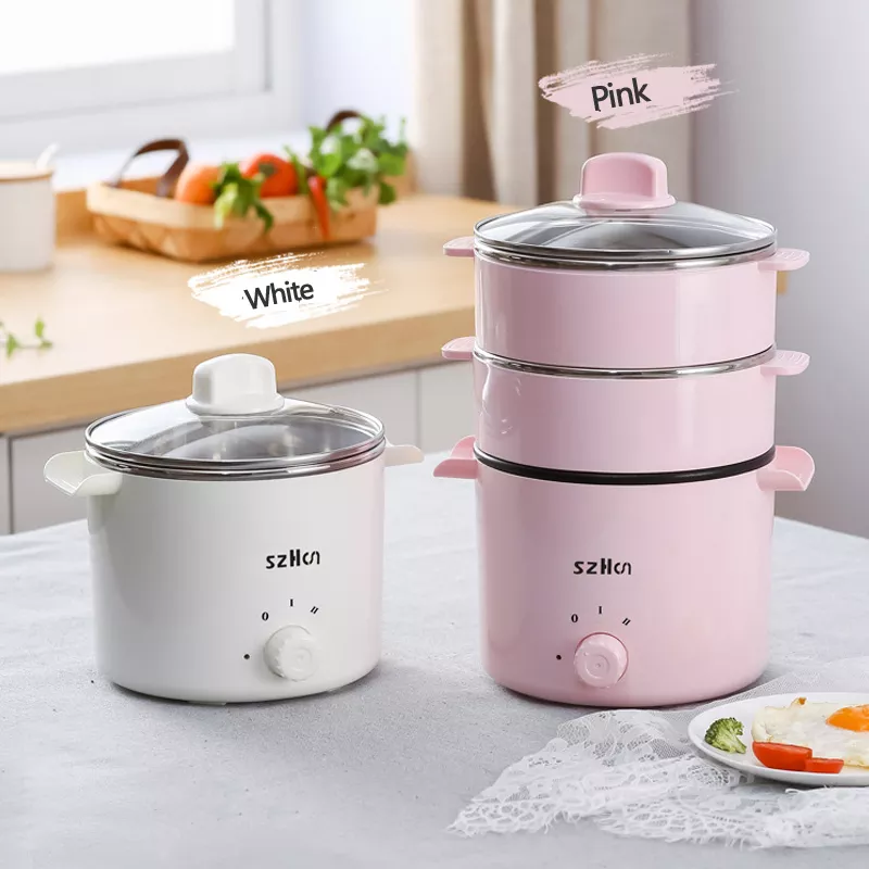 Electric Cooker Dormitory Multi+cooker Household Multicooker For Pot Cooking And Frying And Steak Office Easy Cooking 220V
