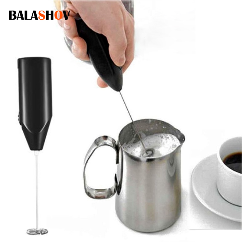 Stainless Steel Egg Beater Handheld Blender Milk Foamer  Milk Drink Coffee Whisk Mixer Baking Accessories Kitchen Tools