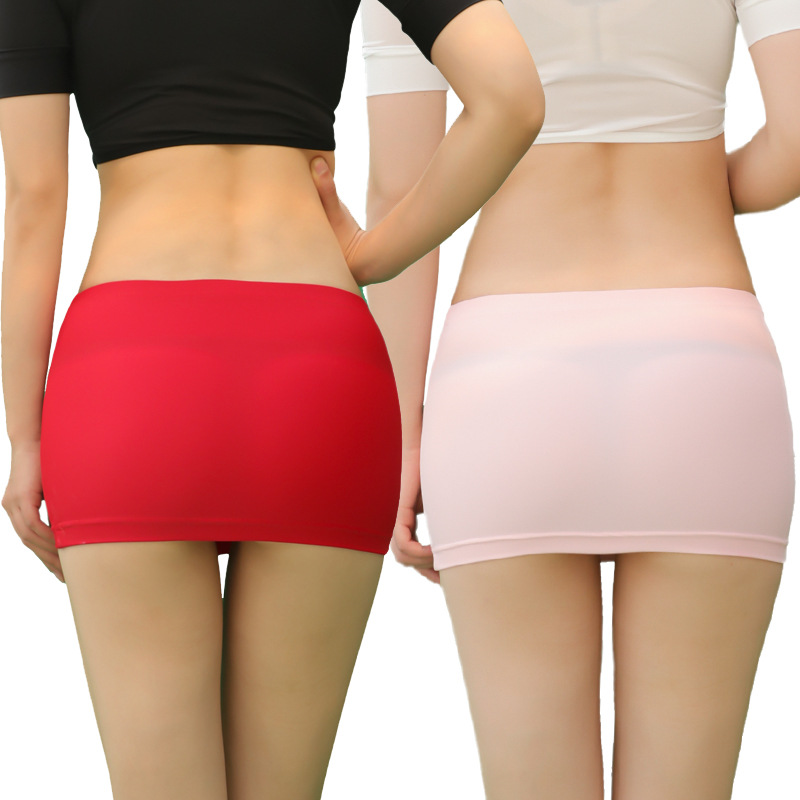 Micro Mini Skirts  Summer Sexy Girls Skirts  Slim Party Skirt Tight Mini Skirts Office Solid Hip Short Skirt