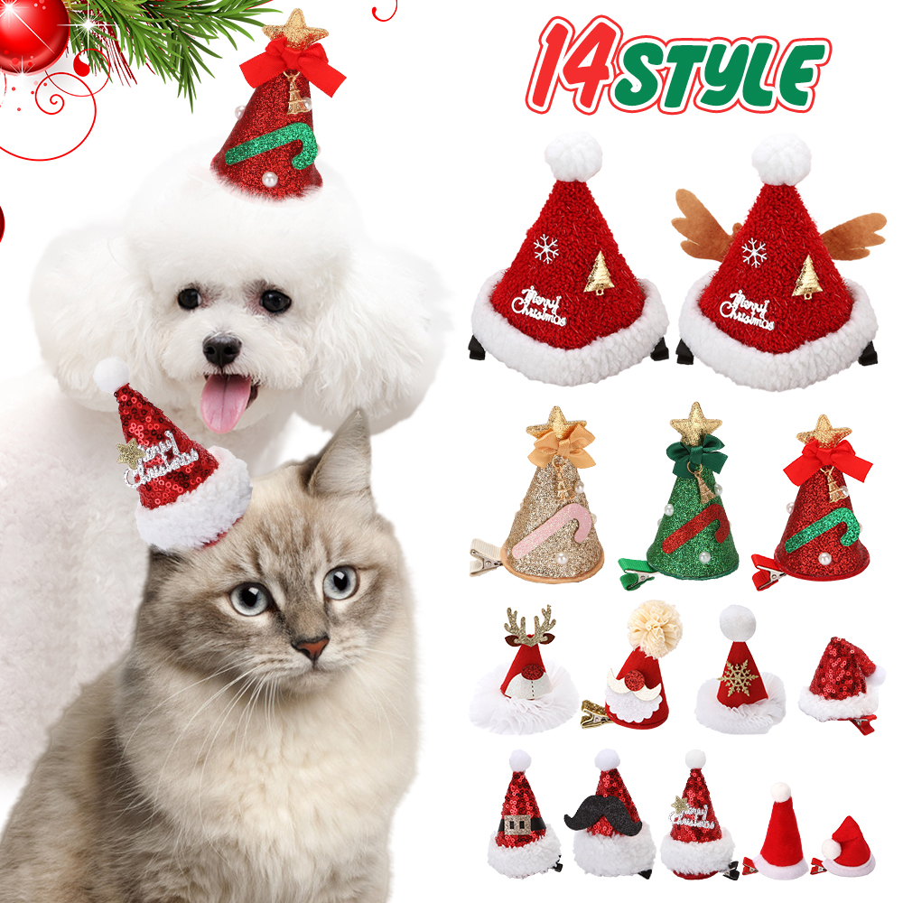 1pc Cute Pet  Hat Dog Cat Sequin Headwear Party Headpiece  With Adjustable Strap Dog Costume Pets Accessories