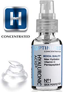 Vitamin C Serum with Hyaluronic Acid & Peptide - Outperforms All, Doctors Recommend for Anti-Aging