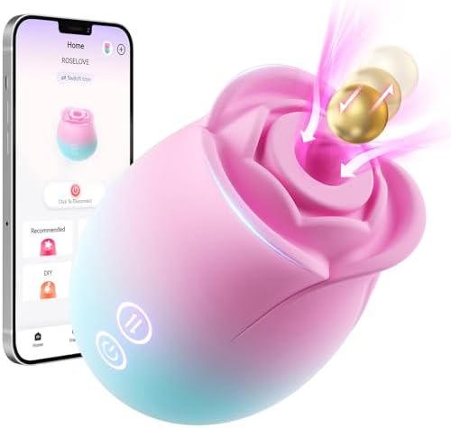 BIG SHOCKED Sex Toys Rose Sex Toy Vibrator Rose Adult Toy Adult Toys for Women 9 Sucking Vibrators Suction Vibrater Woman Female Couples Sex Toys Nipples Clitoral Anal G Spot Rose Sex Stimulator