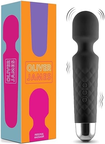 Oliver James Vibrator Sex Toys - Vibrators, Dildos and Vibrator for Women, Quiet Vibrating Dildo and Women Sex Toys, Adult Toys for Women, Sex Toy with 20 Vibrating Patterns for Sexual Pleasure