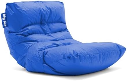 Big Joe Roma Bean Bag Chair, Sapphire Smartmax, Durable Polyester Nylon Blend, 3 feet