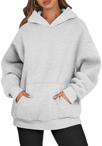 ATHMILE Womens Oversized Hoodies Fleece Sweatshirts Long Sleeve Sweaters Pullover Fall Clothes with Pocket