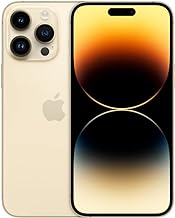 Apple iPhone 14 Pro Max, 256GB, Gold - Unlocked (Renewed Premium)