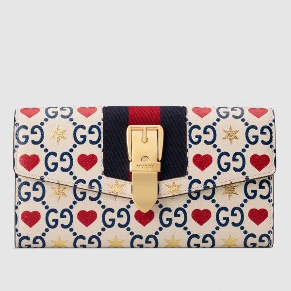Gucci Chinese Valentine’s Day Exclusive Sylvie Continental Wallet