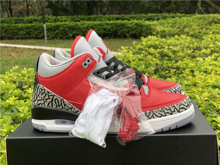 PK 2020 AIR JORDAN 3 SE UNITE RED CEMENT