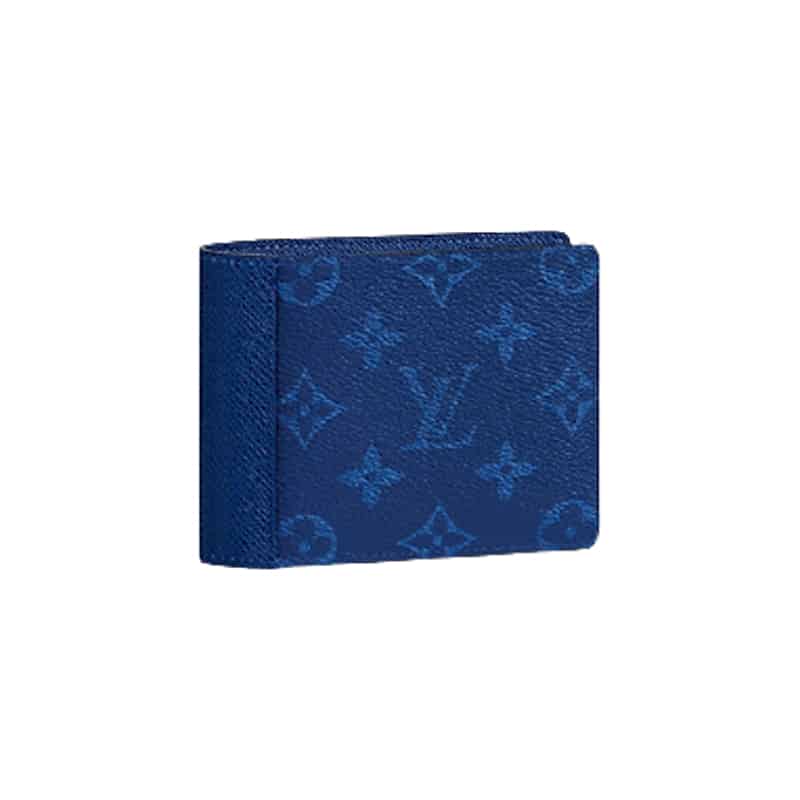 LOUIS VUITTON BLUE MULTIPLE WALLET