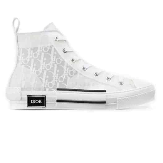 DIOR LIMITED EDITION “B23” HIGH-TOP DIOR OBLIQUE SNEAKER- CD15
