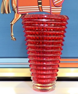 High copy baccarat eye vase round