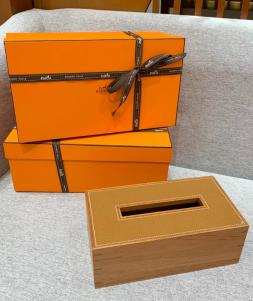 High-end copy hermes home pleiade tissue box, large model
